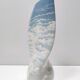 Lacquered and Airbrushed Ceramic Centerpiece /Vase Model Nr 182/2 by Vibi,