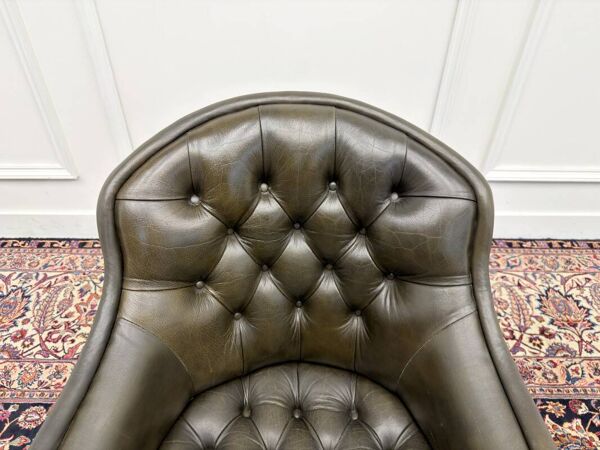 Chaise de bureau Chesterfield Wade classique en anglais