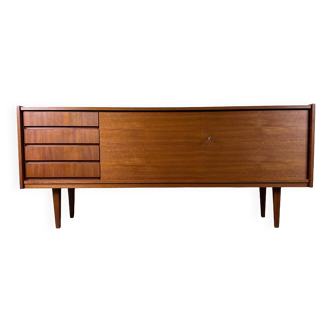 60s 70s Teak Sideboard Credenza Cabinet Danish Modern Design Denmark 70s