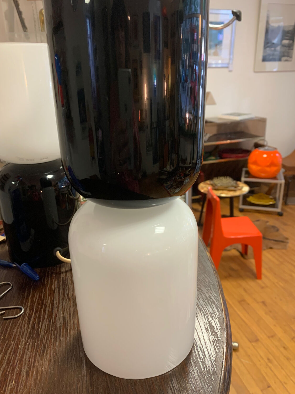 Pair of vintage table lamps from the 90s