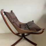 Vintage Falcon Chair by Sigurd Ressell for Vatne Møbler, Norway, 1970s design classic