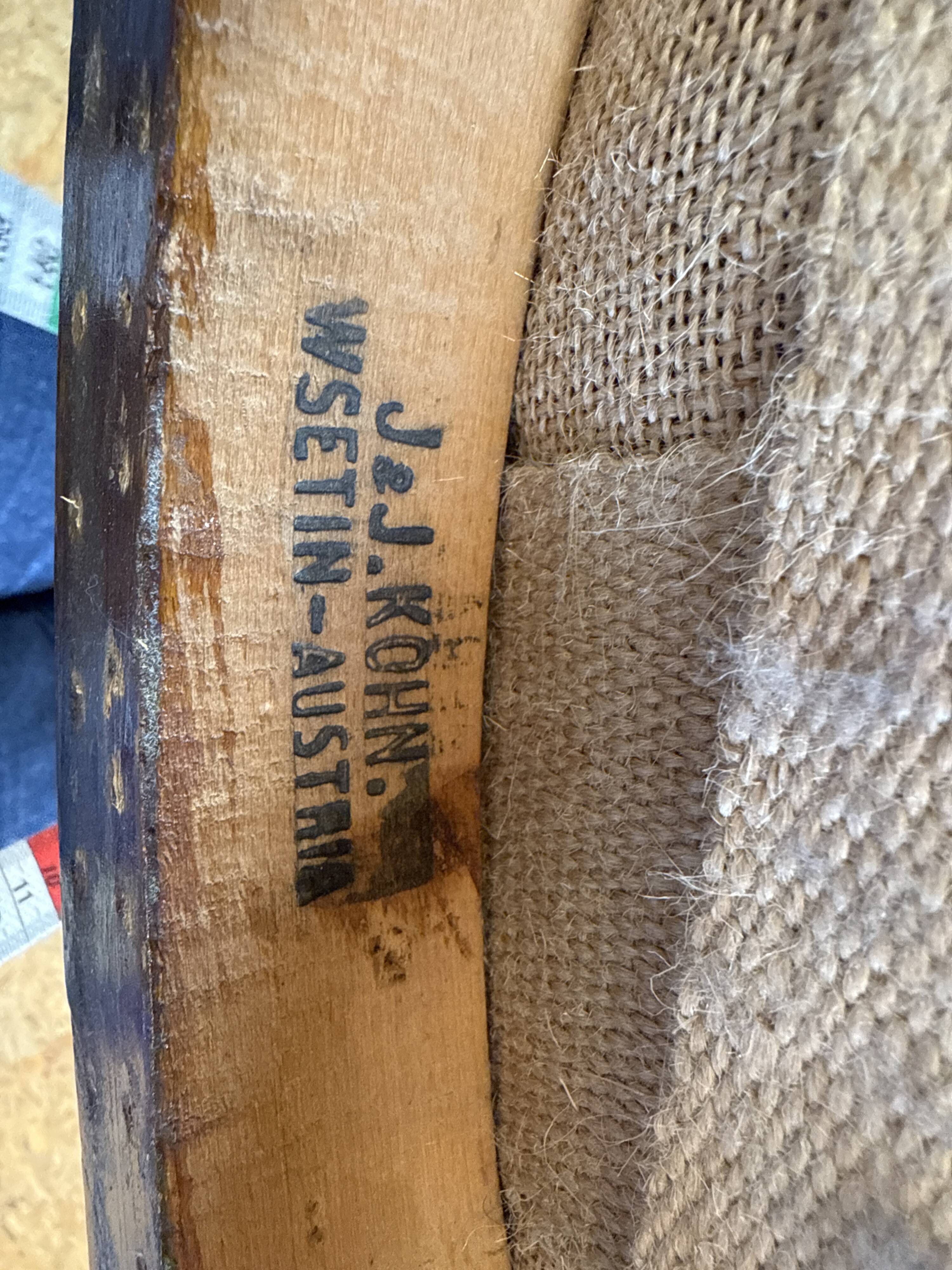 Antique breastfeeding chair