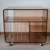 Design plexiglass hi-fi / TV cabinet