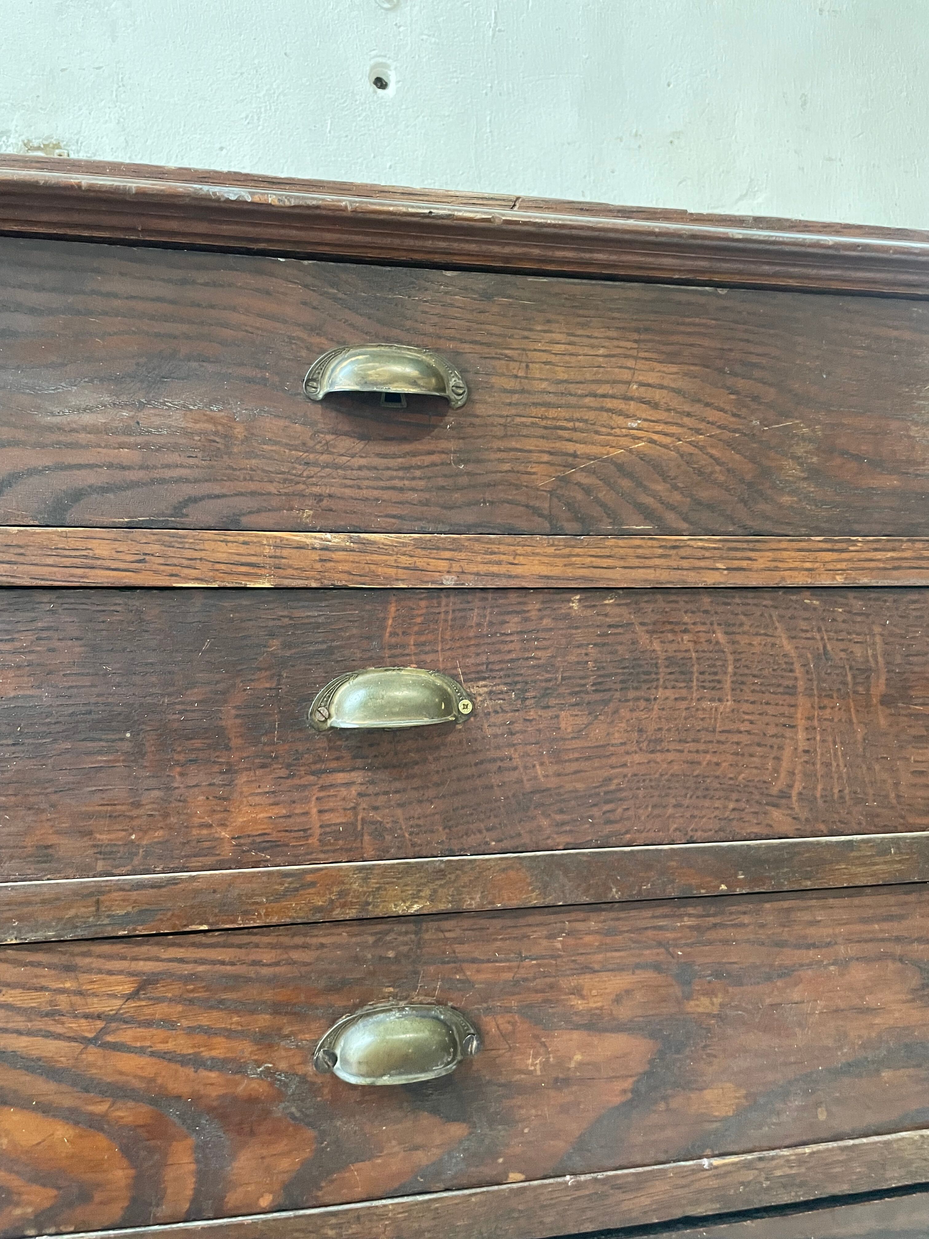 Workshop furniture with drawers XL oak