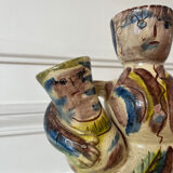 Anthropomorphic ceramic vase