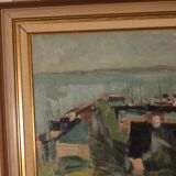 “Coastal Village” by K. Berndström