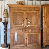 Raw solid walnut buffet