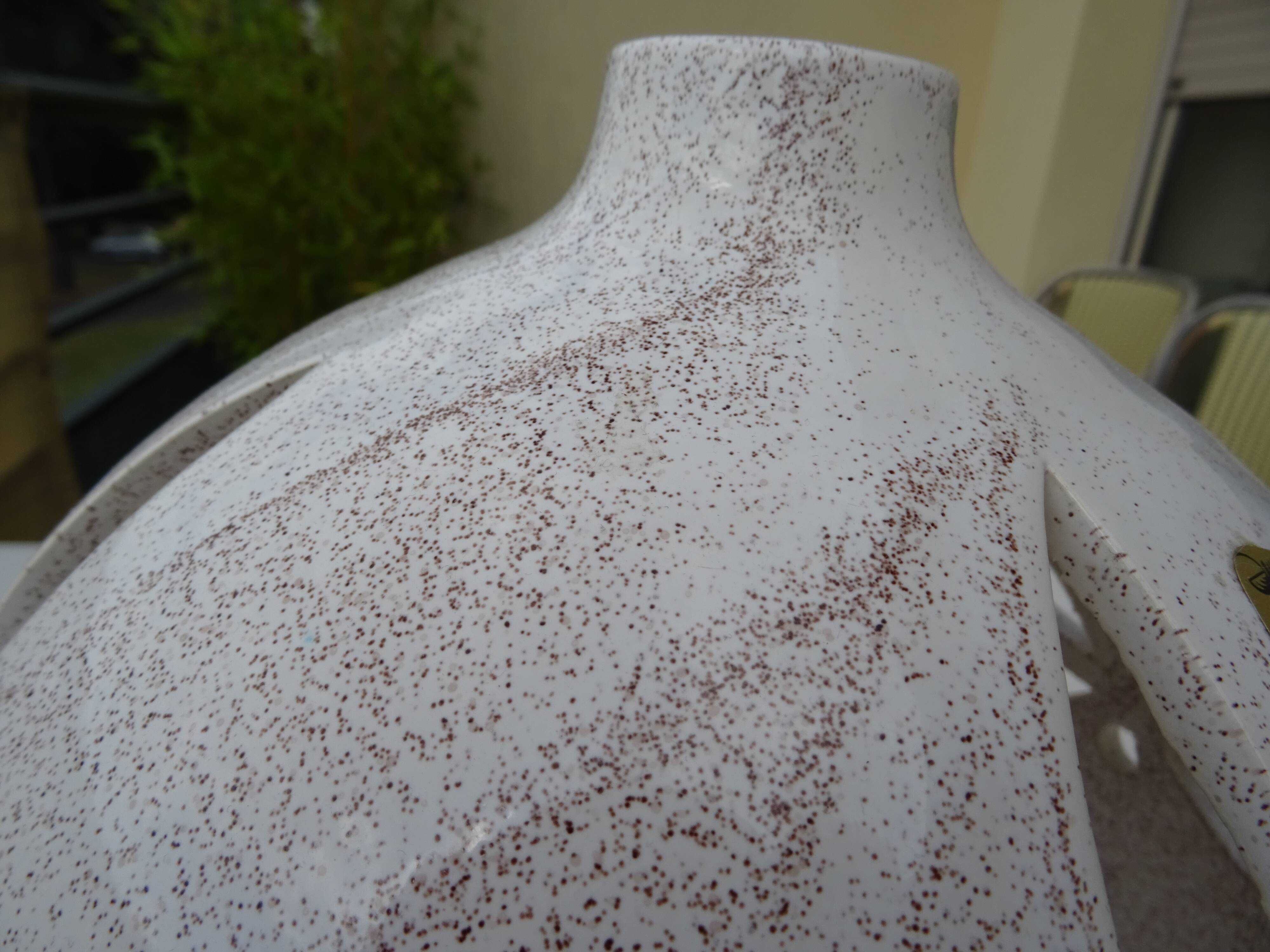 Pied de lampe céramique Vallauris Atelier Biondo