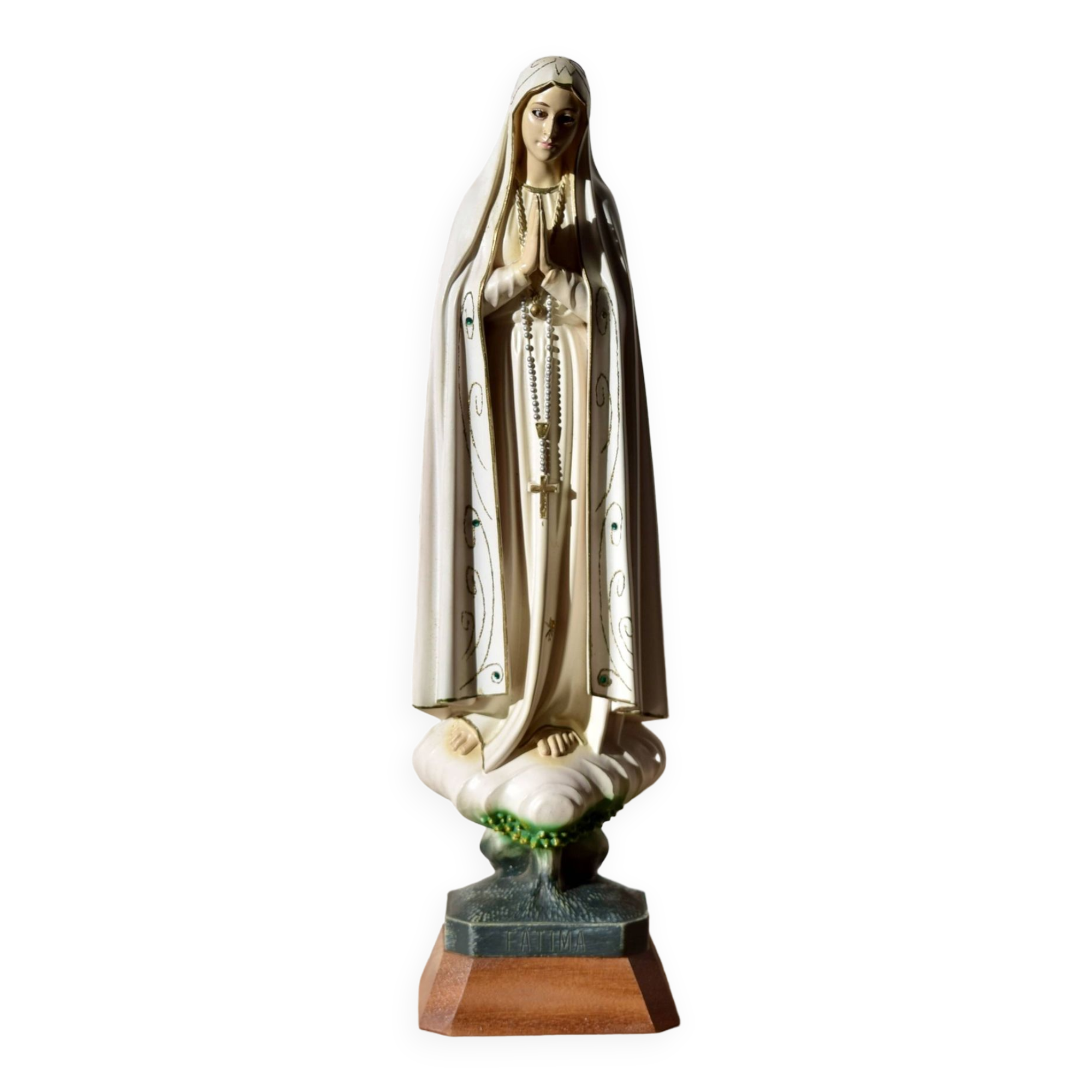 Fatima - Religious resin statuette - Made in Portugal