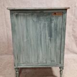 Petite commode semainier patiné