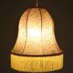 Suspension Armande "bell" shape printed with fringes