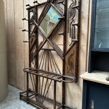 Bamboo coat rack early twentieth century
