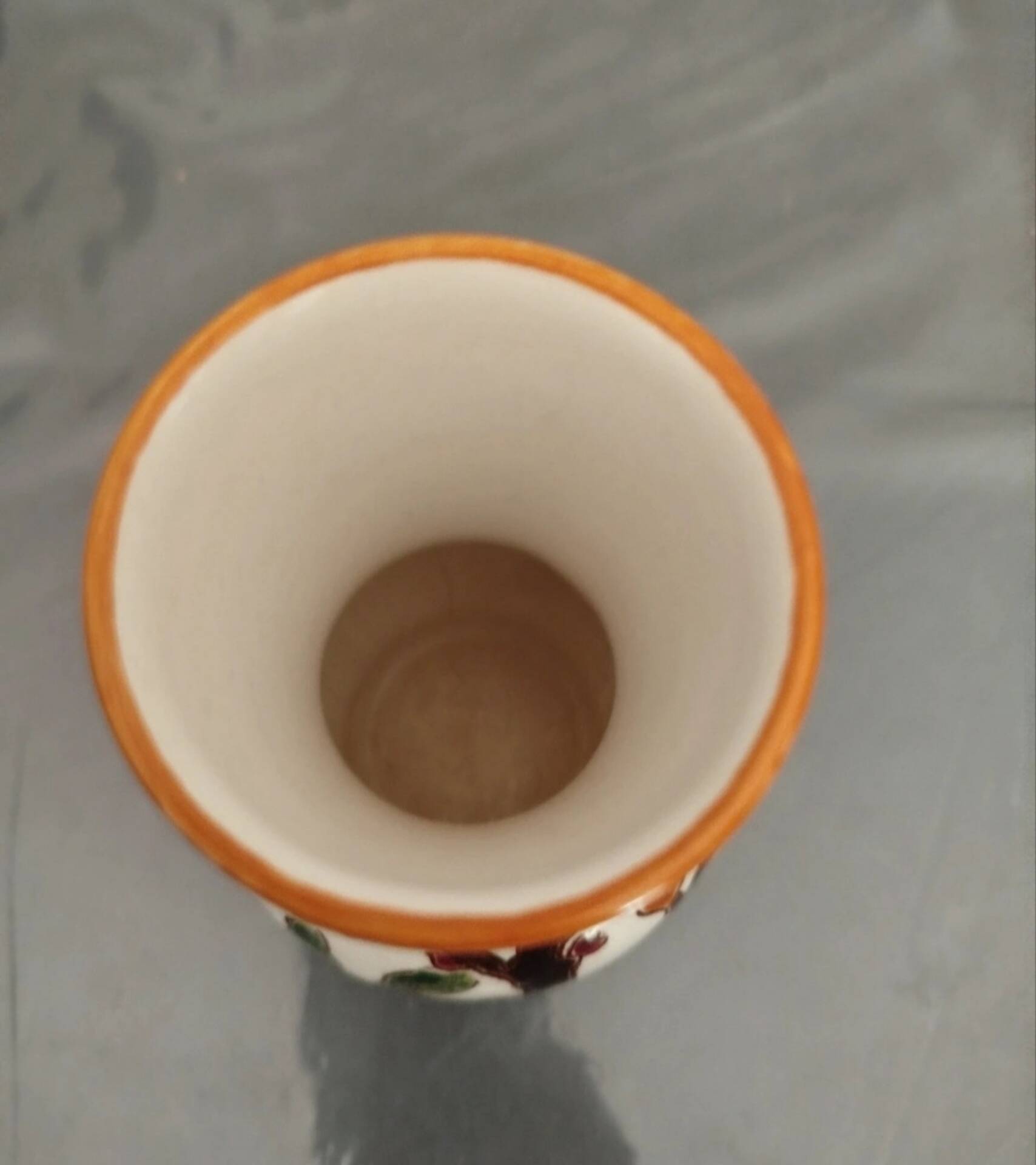 Peony vase from Gien