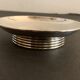 Baguier Christian Dior in silver metal art deco style