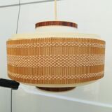 Plastic suspension and rattan
