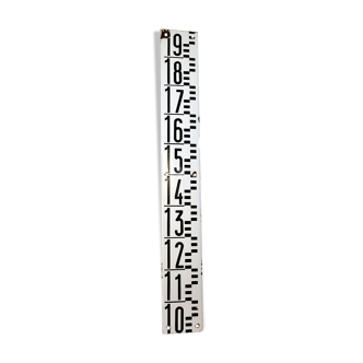 Old enamelled flood ladder