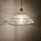 Art Deco glass suspension