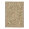 Tapis antique persan noué à la main années 1970 300 cm x 416 cm, laine beige