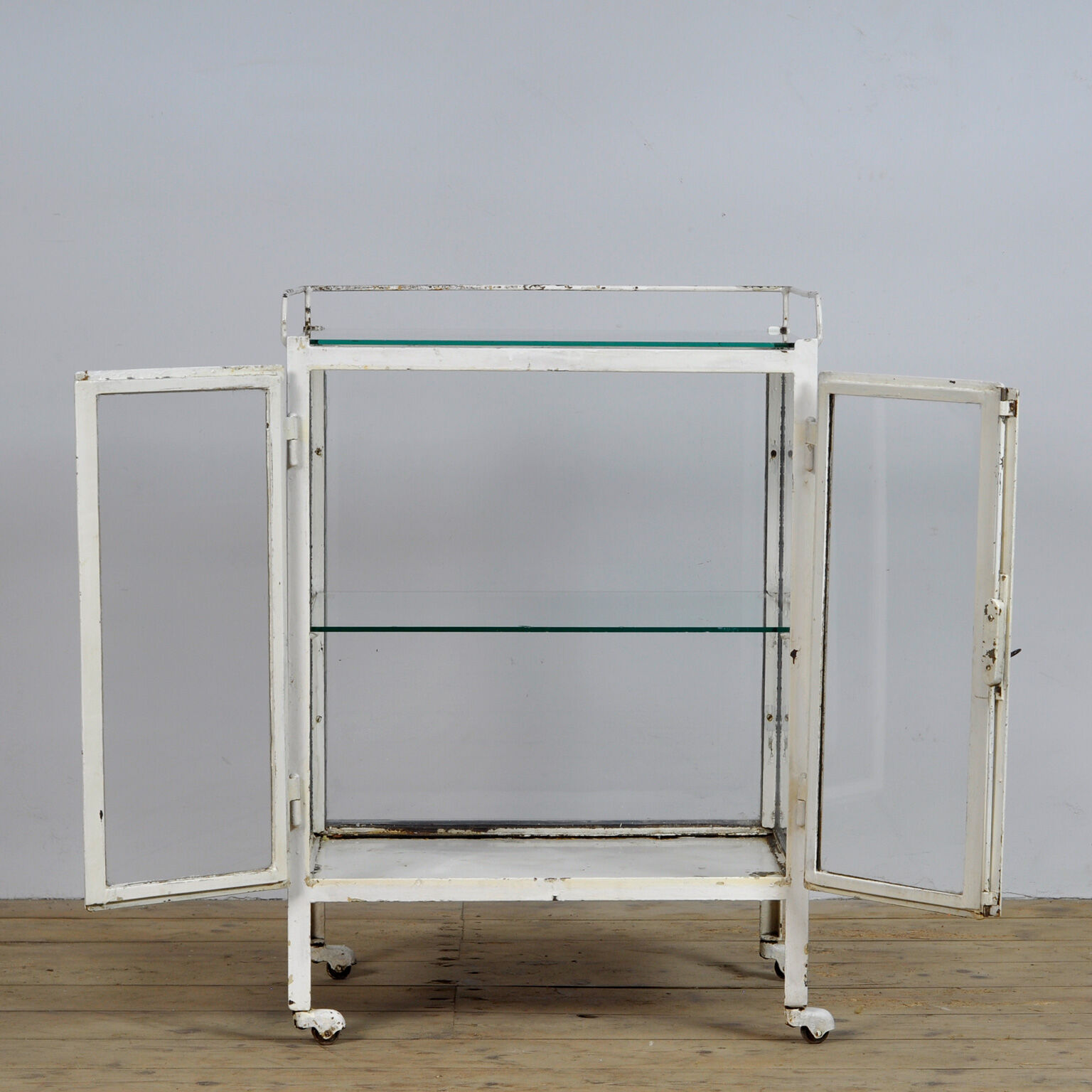 Vintage Iron Medical Trolley, 1930s