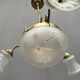 Louis XV style chandelier.