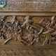Large chinese chest, carved camphor wood. 1st half of the XXth century