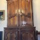 Armoire (Bahut) deux corps Louis XV en noyer 18e siècle