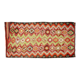 Anatolian handmade kilim rug 314 cm x 162 cm