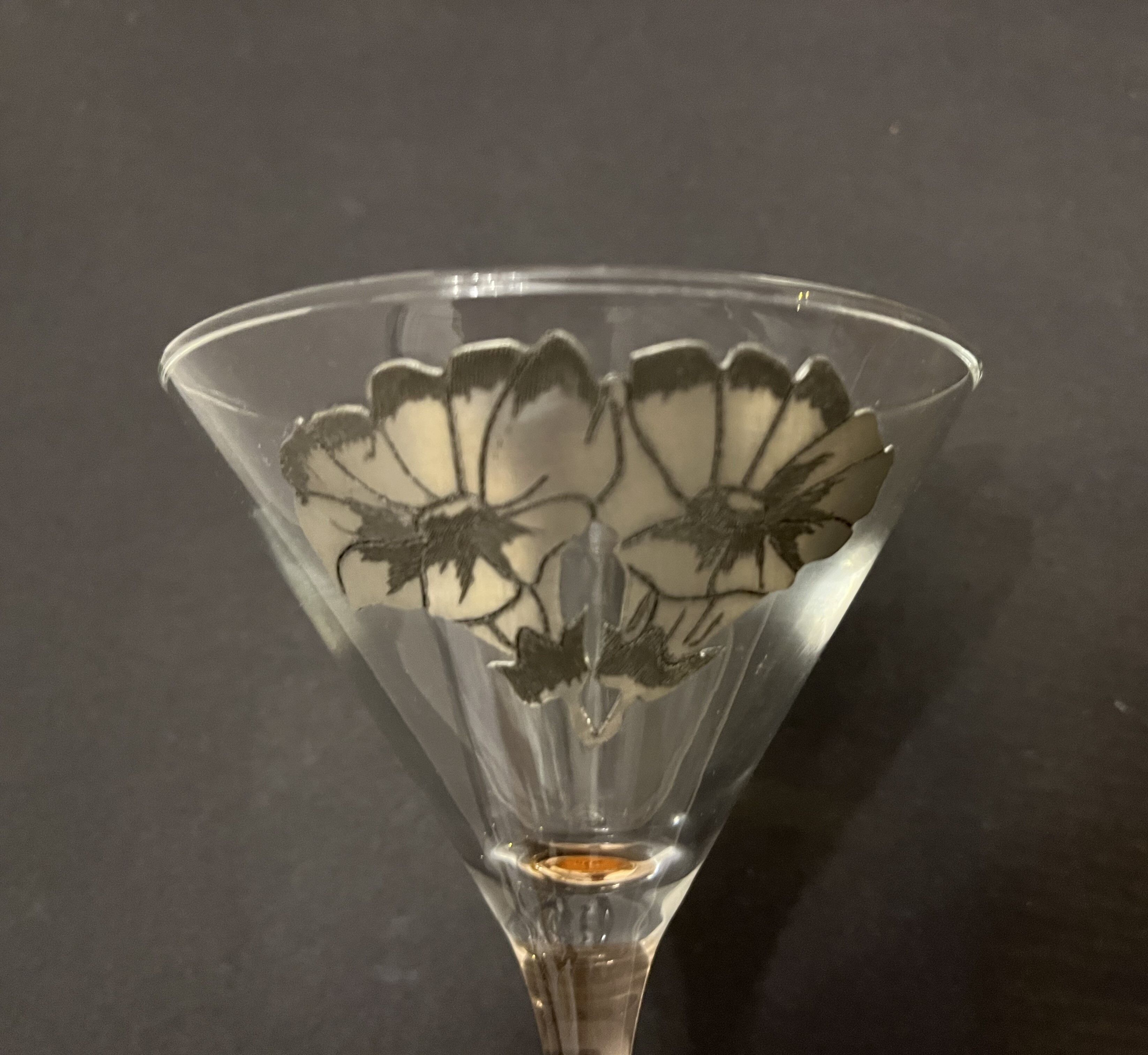 6 verres à cocktail