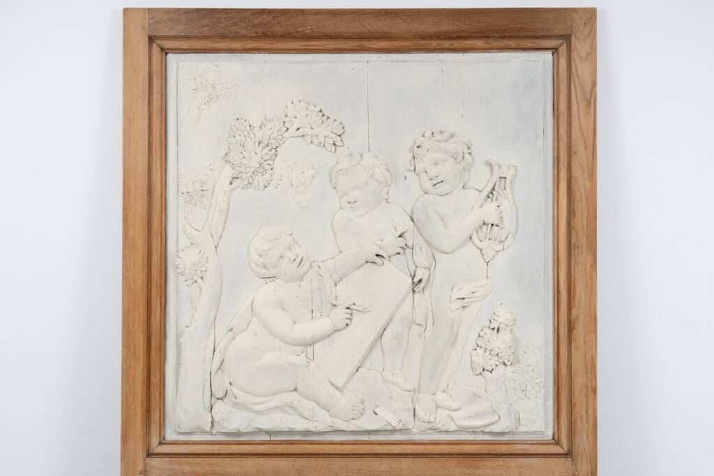 Wooden trumeau, 18th and 20th centuries