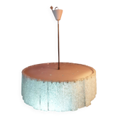 lustre Perspex et laiton années 60