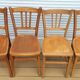 Lot 4 chairs bistrot LUTERMA