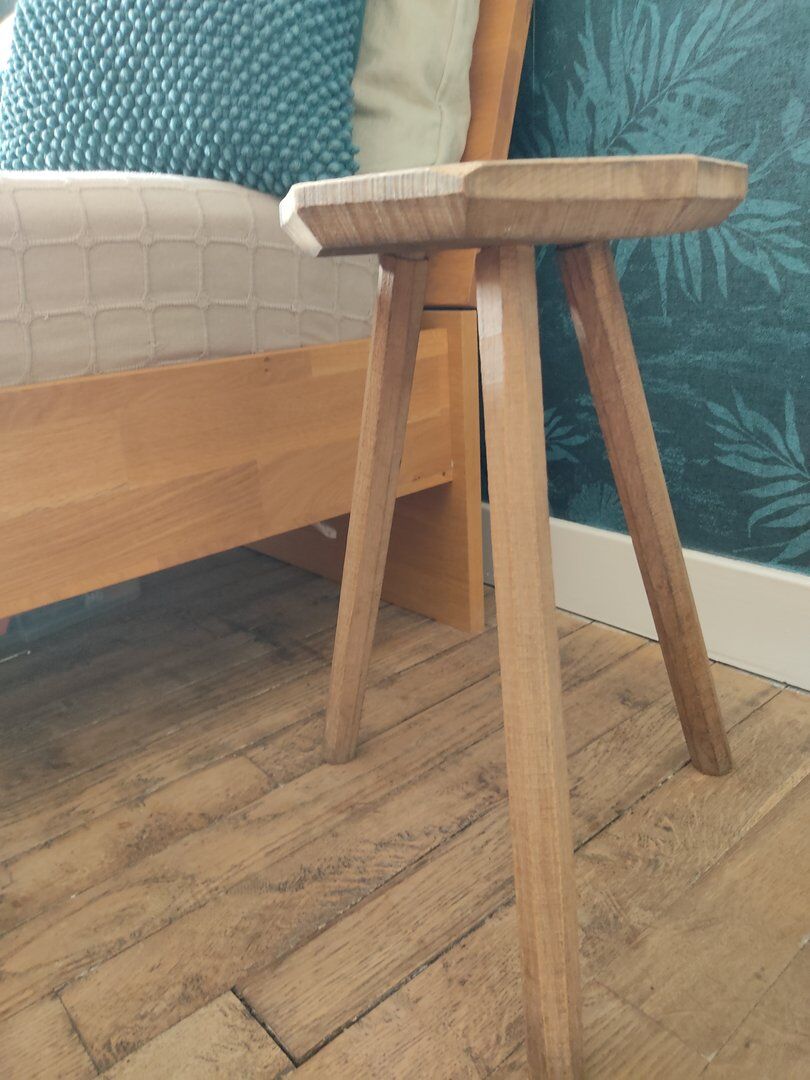 Duo of milking stools