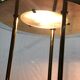 Vintage lamp with glass intensity dimmer and brass Italian design 1980'S