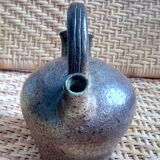Signed gargulette pitcher in sandstone