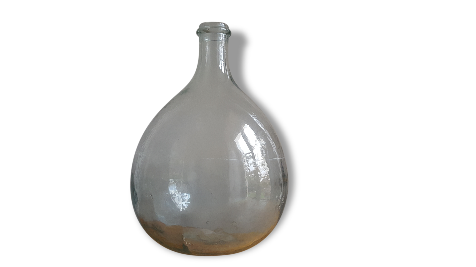 Jolie dame Jeanne de 5 litres vert d'eau