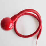 Red snake lamp