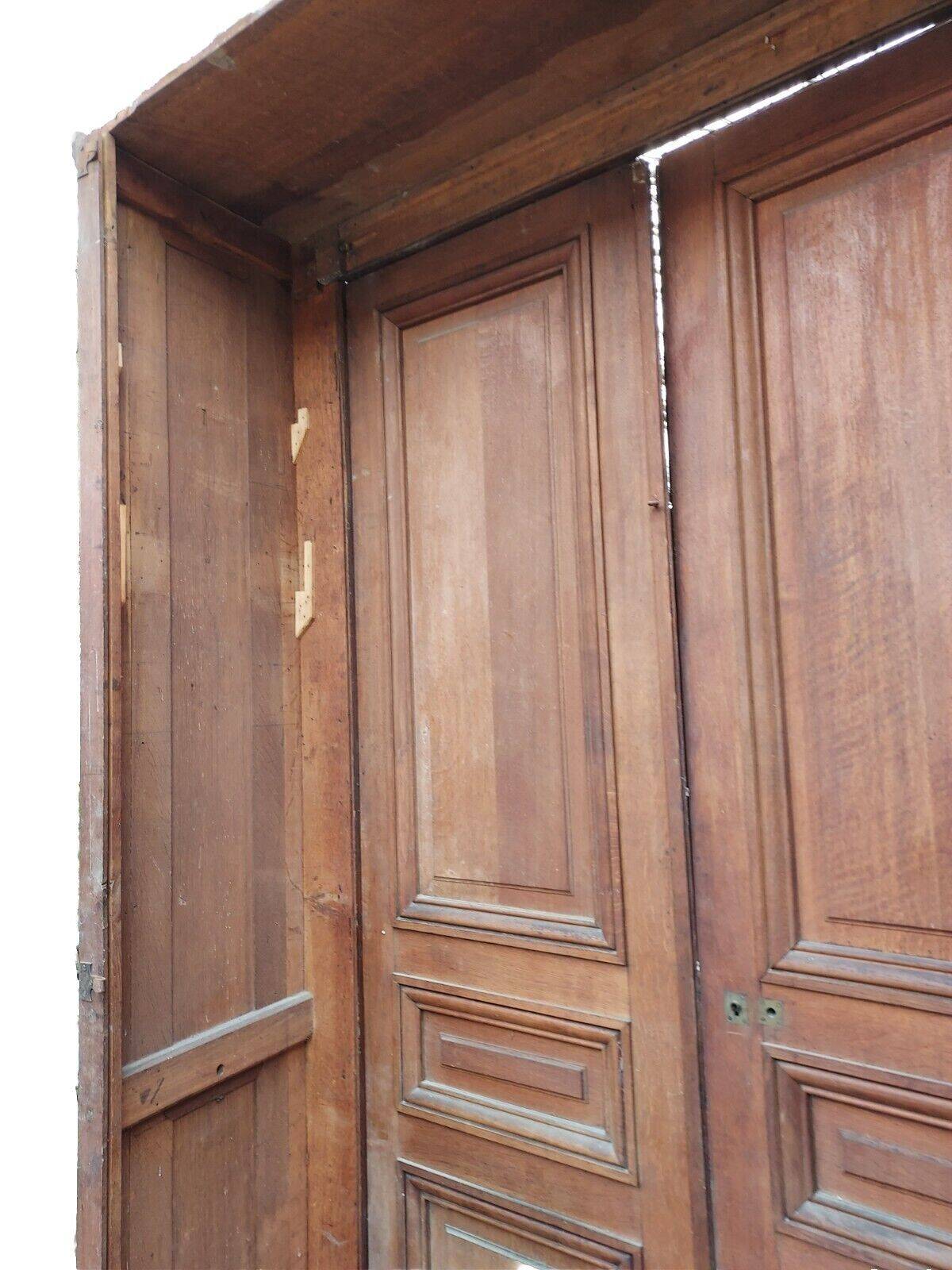 oak communication doors