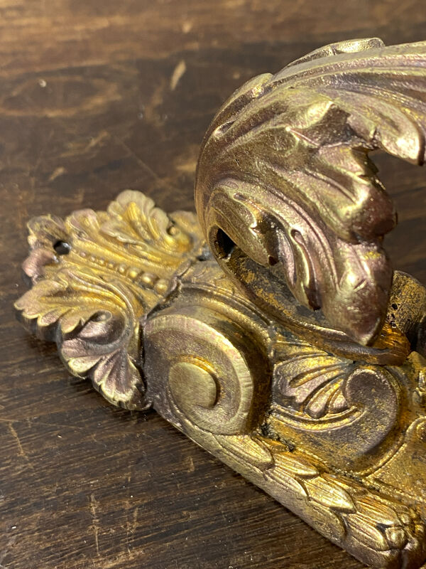 Patère en bronze, XIXe