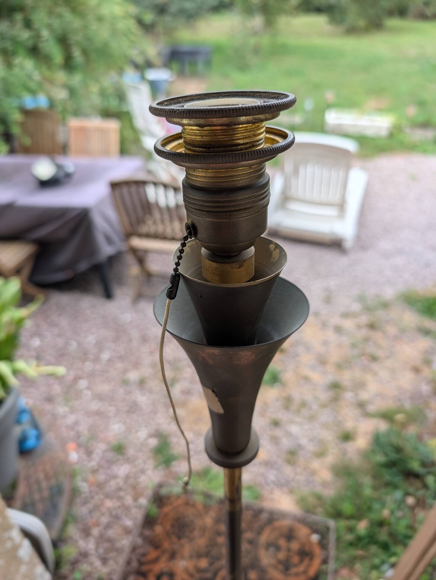 Lamp post base