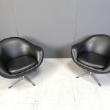 Mid century club  chairs, 1960s