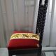 Napoleon III style wooden low chair in very good condition