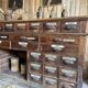 Exceptional authentic antique piece of furniture.
