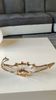 Empty Pocket/Decorative Bowl/Royal Bayel Crystal. 18k gold highlights.