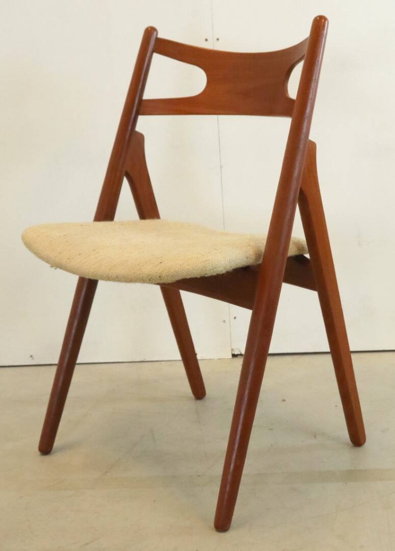 Set van 6 Hans Wegner voor Carl Hansen CH 29 stoelen