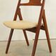 Set van 6 Hans Wegner voor Carl Hansen CH 29 stoelen