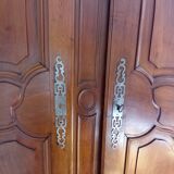 Armoire en acajou massif XIXème