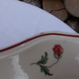 Set of 15 flat plates Sarreguemines agreste models