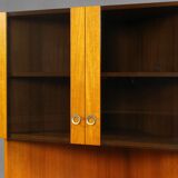 Vitrine d'angle en teck par P.Rimme, années 1960