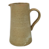 Pichet, vase en grès moucheté
