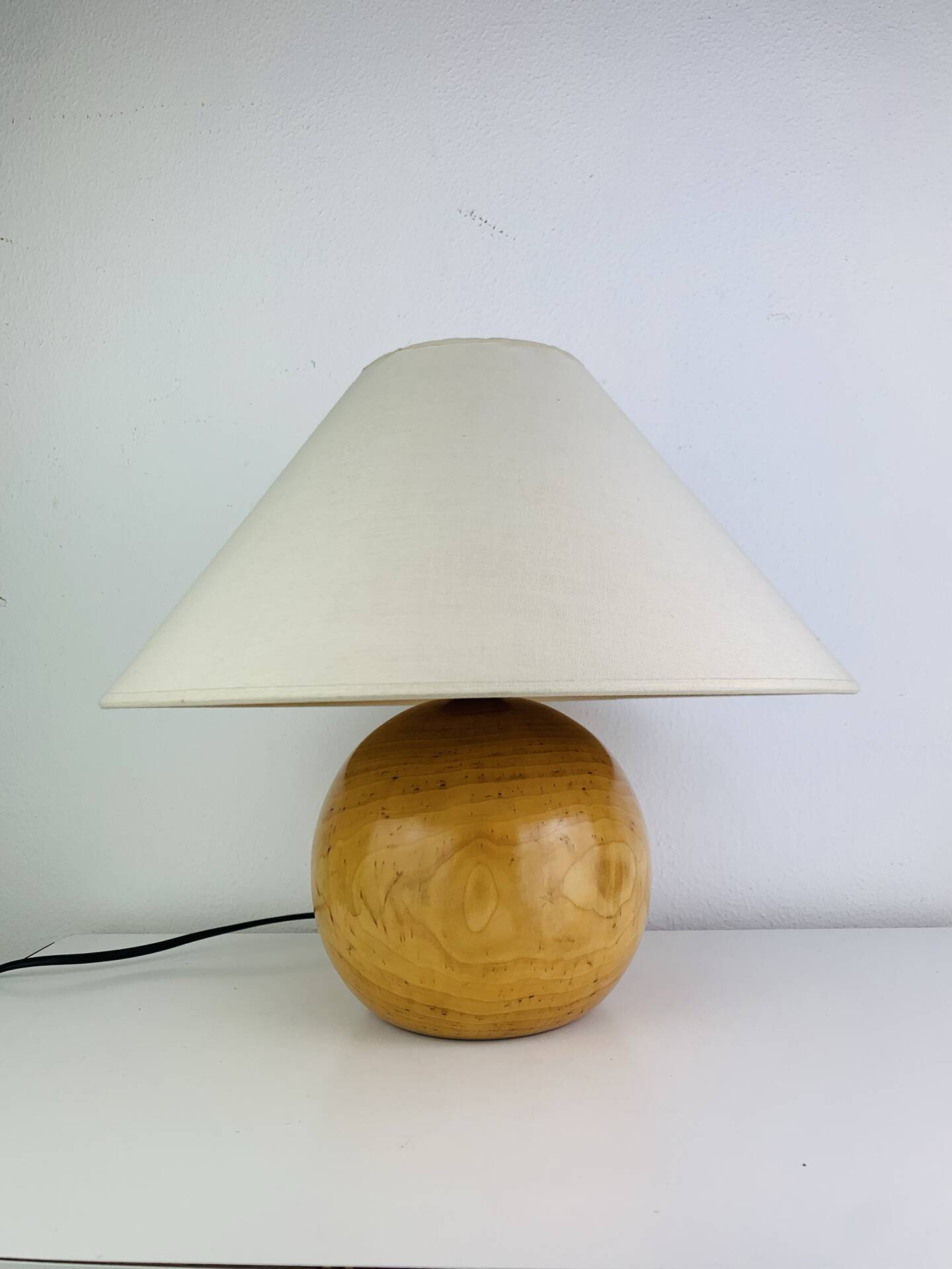Wooden ball lamp SCE 1980s